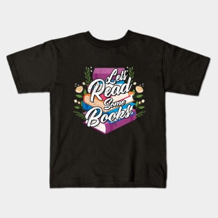 lets read some books Kids T-Shirt